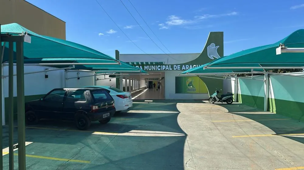 Sede da Câmara Municipal de Araguaçu 